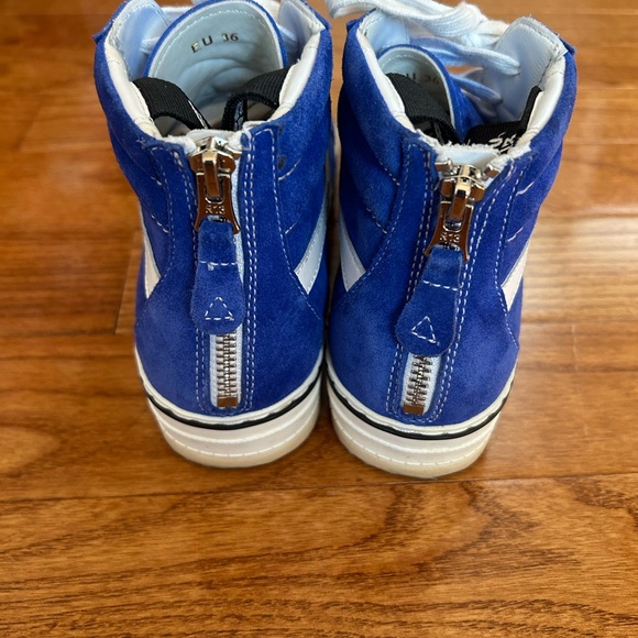 R13 Rogue Sneaker – Bright Blue Suede - Picture 6 of 9